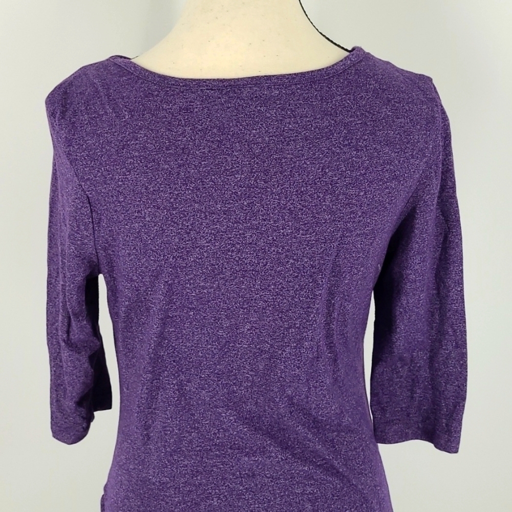 Bench Size L Purple Waterfall Mini Dress - Picture 3 of 9
